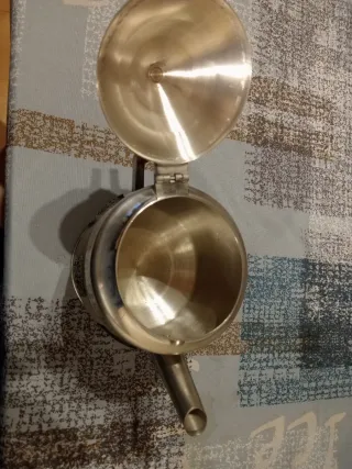 Cafetera/Tetera Metálica Decorada