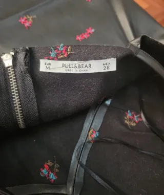 Vestido polipiel Pull&Bear