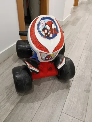 Quad eléctrico infantil Spiderman