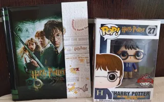 Pack Harry Potter: Libro y Figura Funko Pop