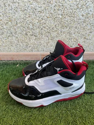 Zapatillas Jordan Flight 2 Negras Rojas Blancas