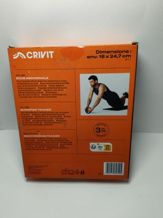 Ruota per addominali Crivit