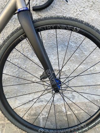 Bicicleta Gravel Titanio Angel Talla M