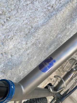 Bicicleta Gravel Titanio Angel Talla M