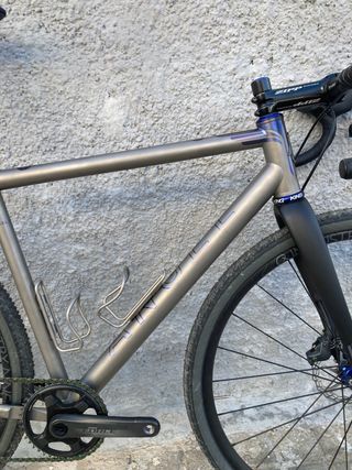 Bicicleta Gravel Titanio Angel Talla M