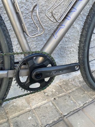 Bicicleta Gravel Titanio Angel Talla M