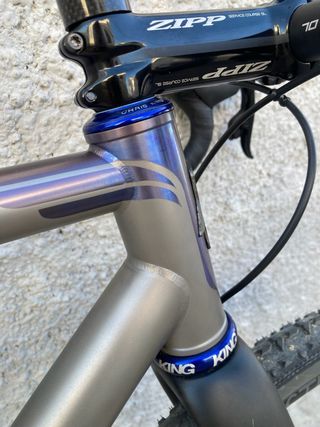 Bicicleta Gravel Titanio Angel Talla M