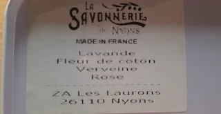 Scatola in metallo Savon à l'huile d'olive