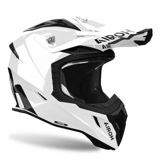 OFERTA! CASCO AIROH AVIATOR ACE 2 BLANCO NEGRO