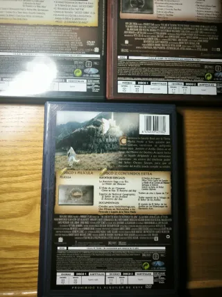 Trilogía El Señor de los Anillos DVD