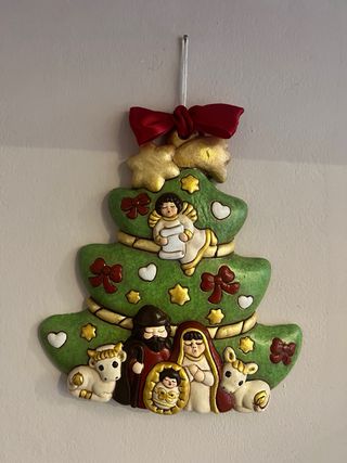 Albero di Natale Presepe gesso