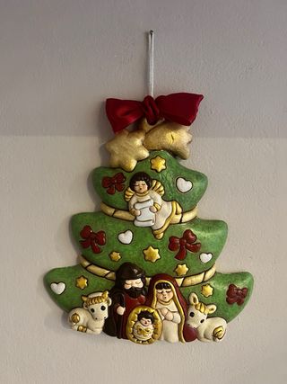 Albero di Natale Presepe gesso