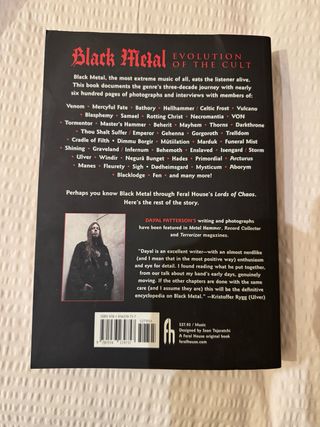 Libro BLACK METAL EVOLUTION OF THE CULT