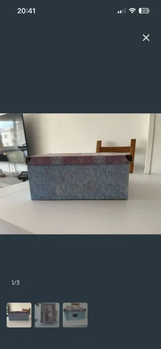 Caja decorada