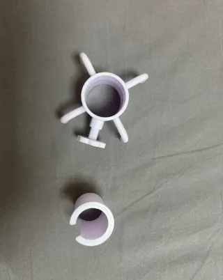 Colgador sombrilla playa ajustable