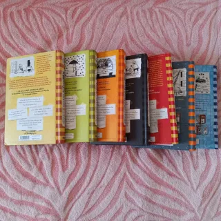 Lote libros Diario de Greg 4,8-11,14 y 15