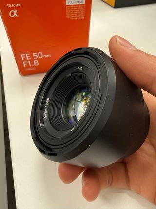Objetivo Sony FE 50mm 1.8
