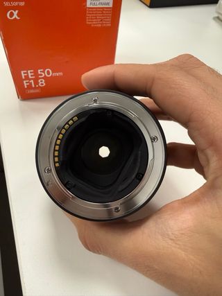 Objetivo Sony FE 50mm 1.8