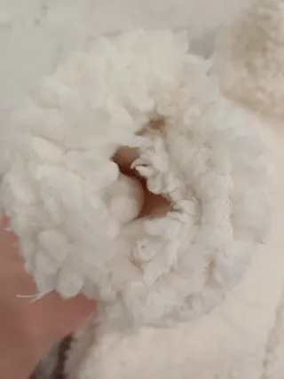 Buzo de borreguito con capucha (Zara)