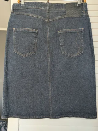 Falda vaquera elástica Burberry