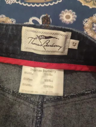 Falda vaquera elástica Burberry