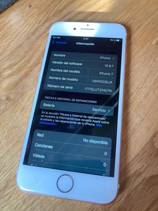 iPhone 7 128GB Oro Rosa CON GARANZIA