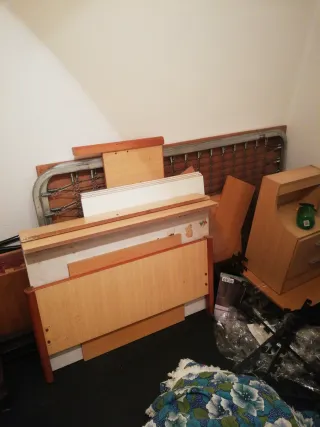 Camas de 60 cm (madera y metal)