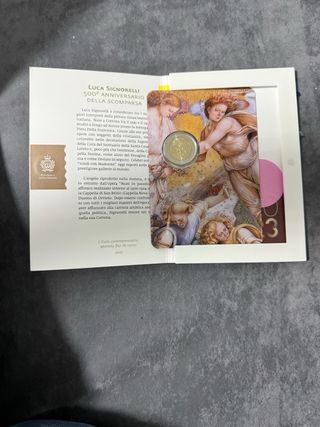 San Marino 2023 Luca 500 Aniversario conmemorativa