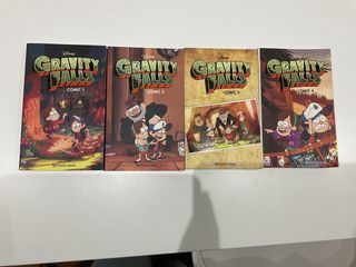 Pack 4 comics de Gravity Fals