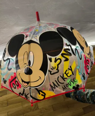 Paraguas Disney Mickey Mouse sin estrenar