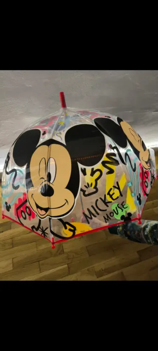 Paraguas Disney Mickey Mouse sin estrenar