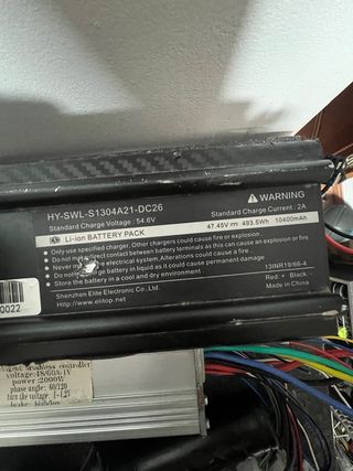 Proyecto bici electrica sin terminar