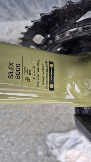 Bicicleta Gravel Mérida Silex 8000