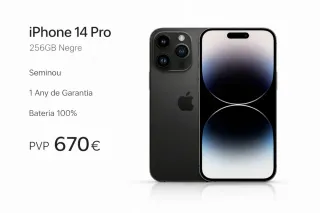 iPhone 14 Pro 256GB Negre