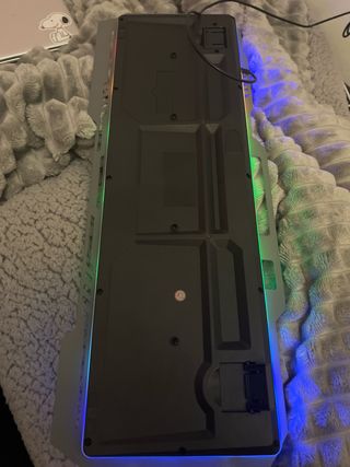 Teclado para juegos con luces LED Con cable