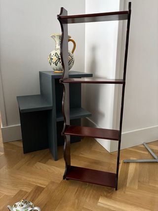 Vitrina de madera maciza para exposición