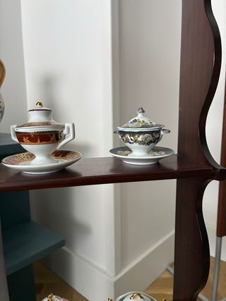 Vitrina de madera maciza para exposición