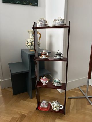 Vitrina de madera maciza para exposición