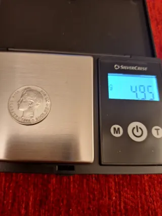 1 Peseta Alfonso XIII 1899