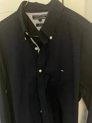 Camisa Tommy Hilfiger Azul Marino Talla M