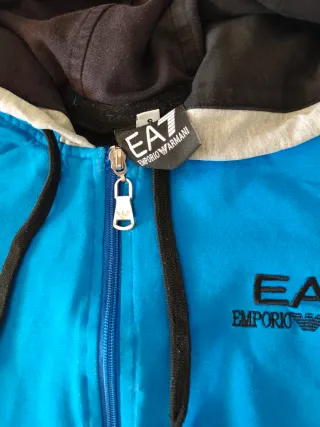 ✅ Sudadera EA7 Emporio Armani Azul.✅