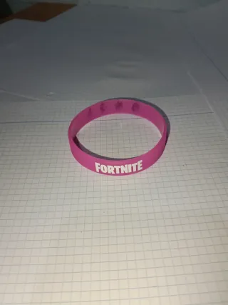 Pulsera Fortnite Rosa -solo efectivo