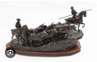 Escultura Bronce Jose Cuevas Toros