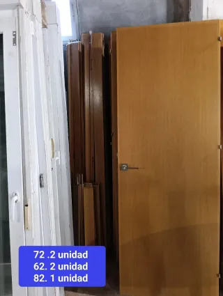 Puertas de madera y aluminio