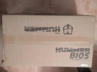 Caja PC NOX HUMMER WH Blanca con Pantalla Frontal