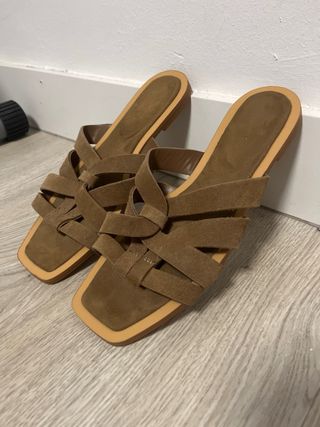 Sandalias Stradivarius Marrones