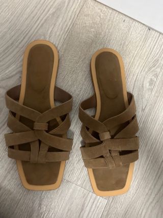 Sandalias Stradivarius Marrones