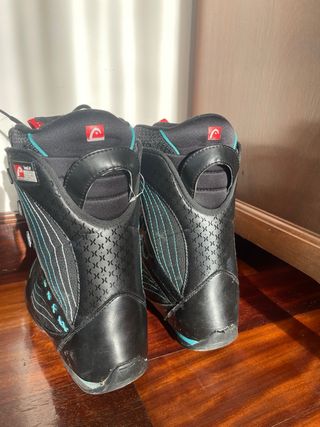 Botas de Snowboard Negras