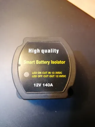 Relé automático segunda batería 12V 140A