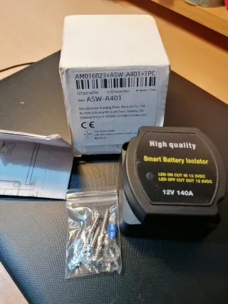 Relé automático segunda batería 12V 140A